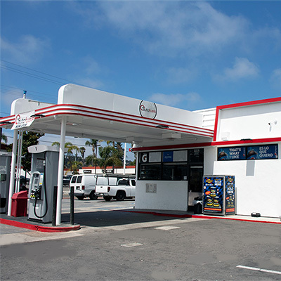 Customers buy Hitchcock racing fuels from Auto Fuels Gas Station.
