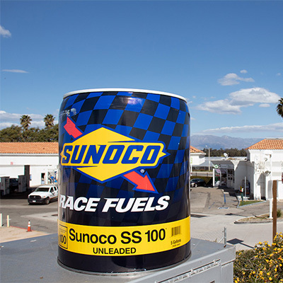 Auto Fuels Gas Station provides a variety of race fuel near Hobson Park East, Oxnard.