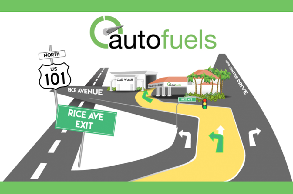 The best fueling station near El Rio East, Oxnard is conveniently located.